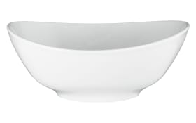 Schüssel Modern Life in weiß/oval, 21 cm