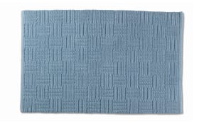 Badematte Leana in frostblau, 55 x 65 cm