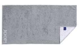Duschtuch Classic Doubleface in silber, 80 x 150 cm
