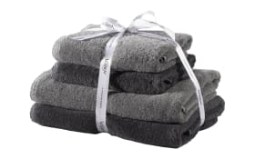 Handtuch-Set Basis Clash, sterling/grey