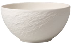 Bol Manufacture Rock Blanc in weiß, 14 cm