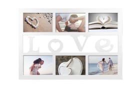 Collagerahmen  mit Motiv: Love, 10 x 15 cm