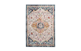 Teppich Anouk 1025 in weiß/blau, 120 x 170 cm