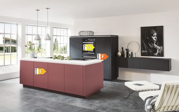 Einbauküche Easytouch in graphit, inklusive Junker Elektrogeräte-03