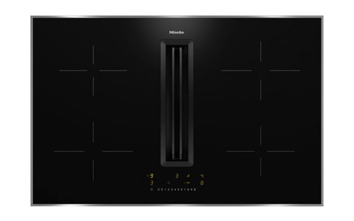 Einbauküche Rosian, Nussbaum Nachbildung, inklusive Miele Kochfeldabzug, inklusive Elektrogeräte-02