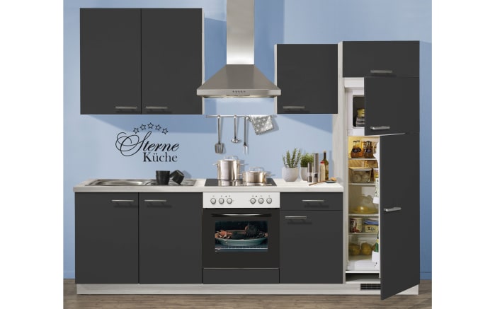 Einbaukuche Ip1200 In Graphit Vestel Kuhlschrank Online Bei Hardeck Kaufen