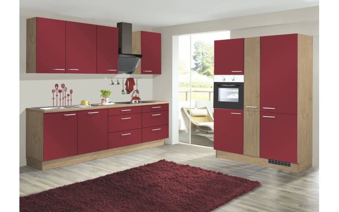 Marken Einbaukuche Ip1200 In Burgundrot Aeg Geschirrspuler Online Bei Hardeck Kaufen