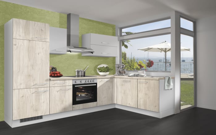 Einbaukuche Ip 1200 512 Seeahorn Optik Ignis Geschirrspuler Gkie2b19 Online Bei Hardeck Kaufen