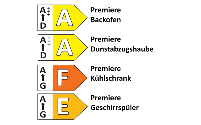 Einbauküche PN 80/PN 100, kaschmirgrau, inkl. Elektrogeräte-06