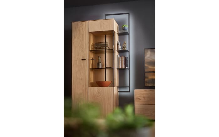 Wohnwand WM 1880 in Wildeiche massiv soft gebürstet online ...