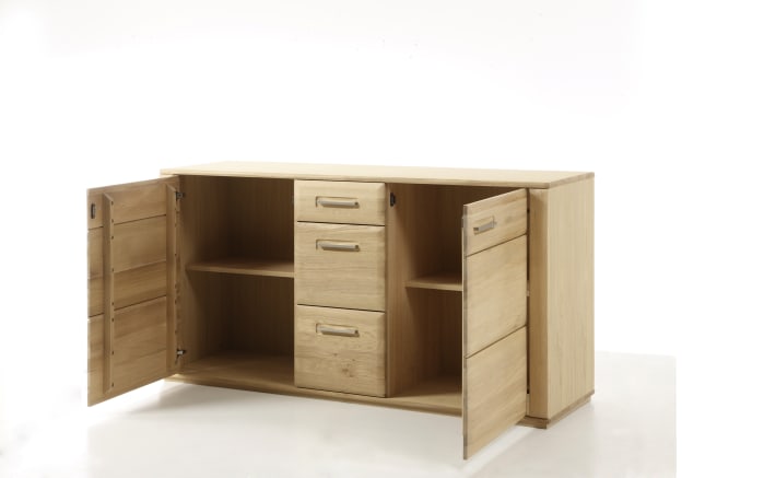 Sideboard Sena in Eiche bianco geölt massiv online bei ...