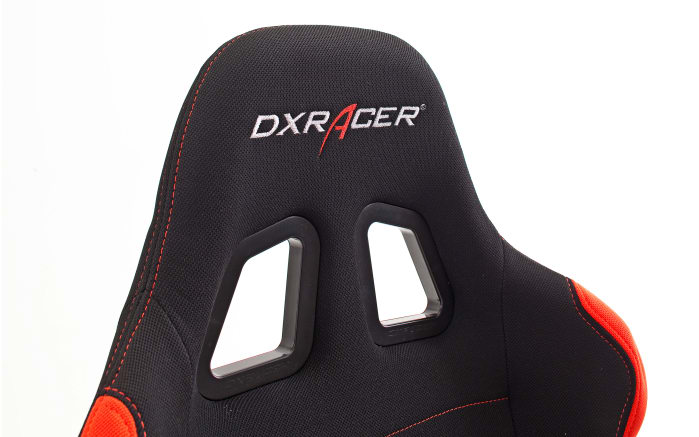 Bürosessel DX-Racer, Polyester, schwarz/rot-10