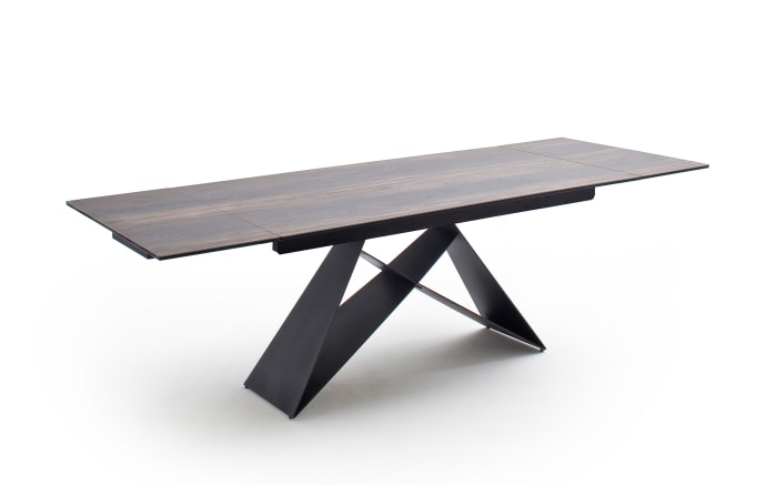 Esstisch Kobe in Holznachbildung barrique, mit ausziehbarer Tischplatte-04