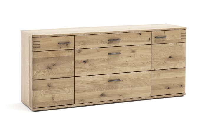 Sideboard Salvador in Balkeneiche bianco massiv/Eiche ...