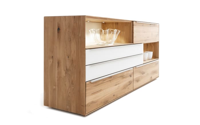 Sideboard Ramos In Asteiche Geburstet Bianco Geolt Online Bei