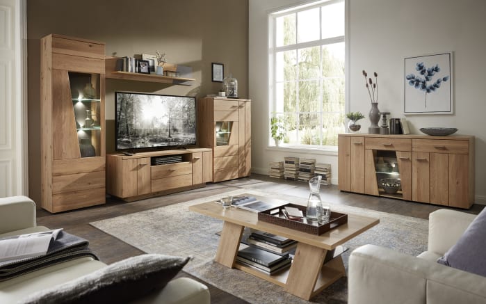 Wohnwand Rubino In Artisan Eiche Massiv Online Bei Hardeck Kaufen
