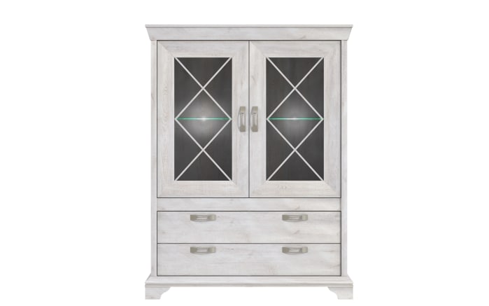Vitrine Kashmir In Pinie Optik Weiss Online Bei Hardeck Kaufen