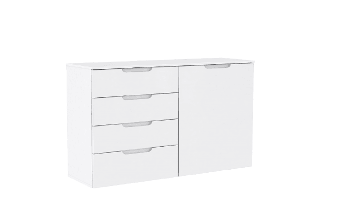 Kommode Sienna In Weiss Ca 110 Cm Breit Online Bei Hardeck Kaufen