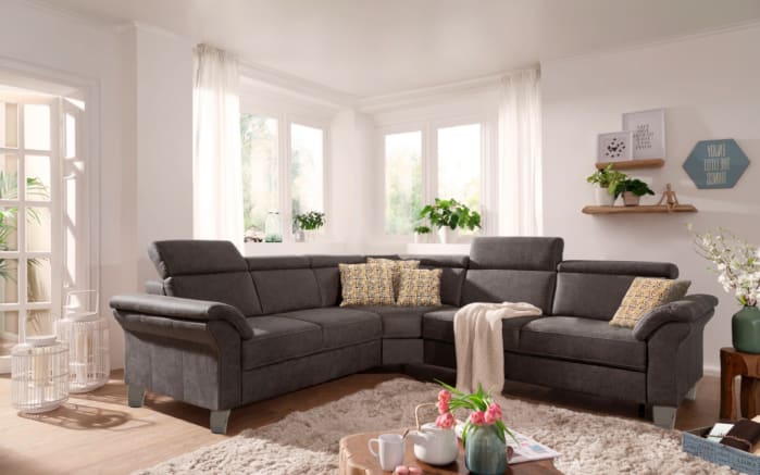 Wohnlandschaft Arngast In Anthrazit Online Bei Hardeck Kaufen