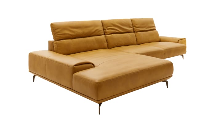 Wohnlandschaft MR 2490, gelb, Longchair links, inkl. Funktionen-05