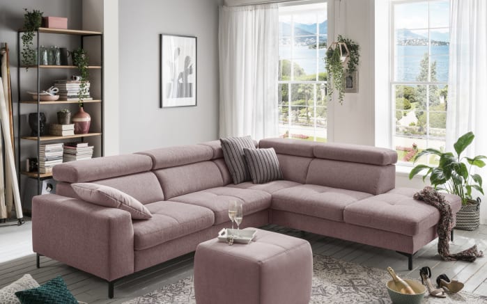 Wohnlandschaft So 1300 In Rosa Online Bei Hardeck Kaufen