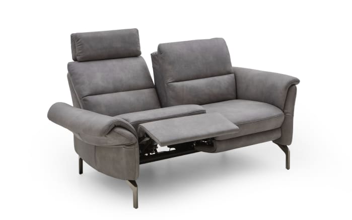 Sofa 2 Sitzer Twayn In Hellgrau Mit Funktionen Online Bei Hardeck