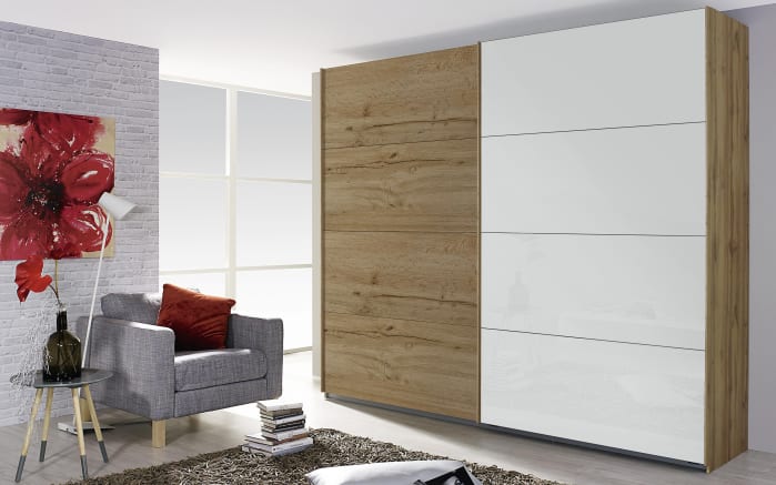 Schwebeturenschrank Quadra In Weiss Wotan Eiche Nachbildung Online Bei Hardeck Kaufen Schwebetürenschrank mit spiegel, teleskopkleiderstange und zusätzlichen böden. schwebeturenschrank quadra in weiss wotan eiche nachbildung