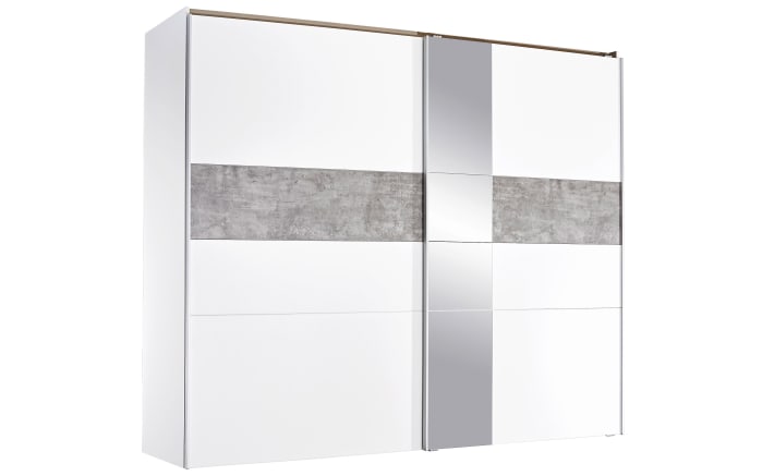 Featured image of post Schwebetürenschrank Grau Weiss