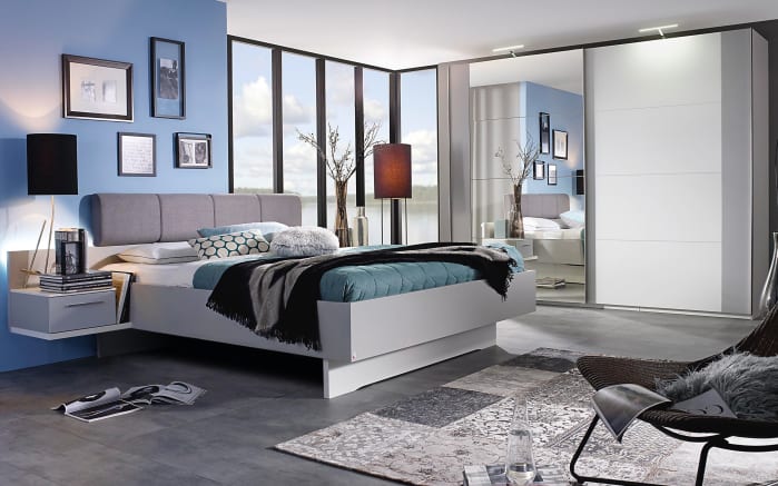 schlafzimmer luisa in seidengrau alpinweiss liegeflache 180 x 200 cm schrankbreite 270 cm online bei hardeck kaufen