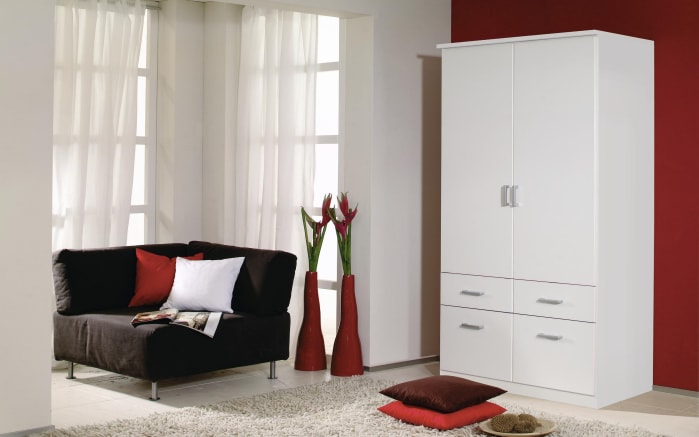 Drehtürenschrank Bremen in weiß online bei Hardeck kaufen