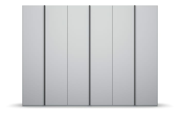 Drehtürenschrank Skat in seidengrau, mit umfangreicher Zusatzausstattung, Breite ca. 301 cm-02
