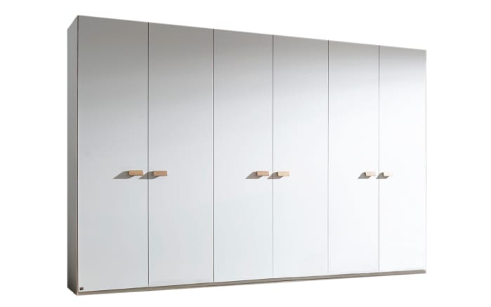 Drehturenschrank Jutland In Weiss Matt Jackson Hickory Optik Online