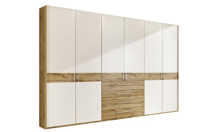 Drehtürenschrank Padua in Balkeneiche-Optik/weiß online ...