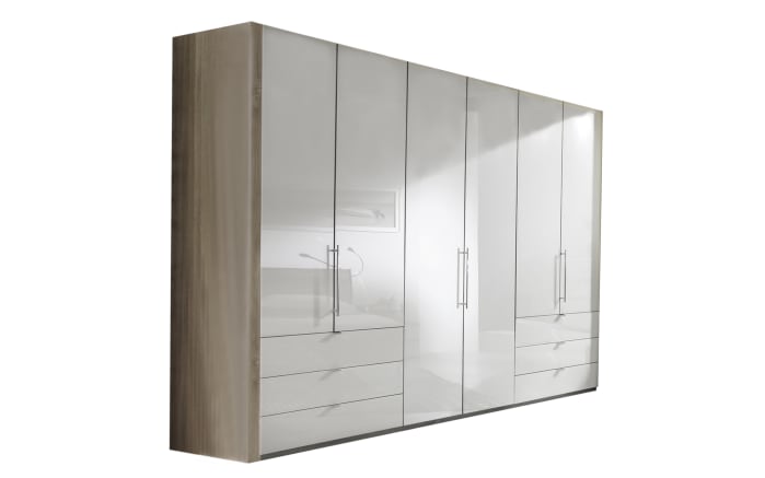 Faltturenschrank Loft In Truffeleiche Optik Magnolie Online Bei
