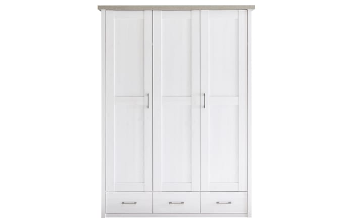 Drehturenschrank Luca In Pinie Weiss Truffel Optik Online Bei