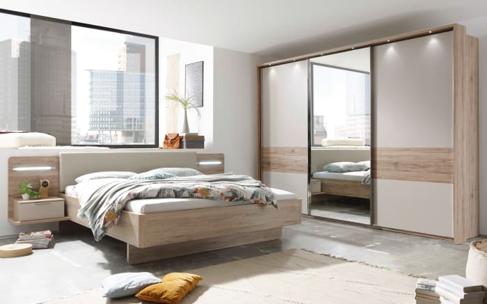 Schlafzimmer Lissabon In Eiche Optikchampagner Online Bei Hardeck