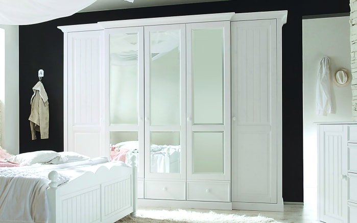 Kleiderschrank Cinderella Premium In Kiefer Weiss Online Bei Hardeck Kaufen