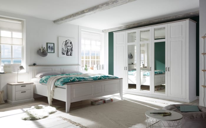 Bett Lima In Weiss Taupe Online Bei Hardeck Kaufen