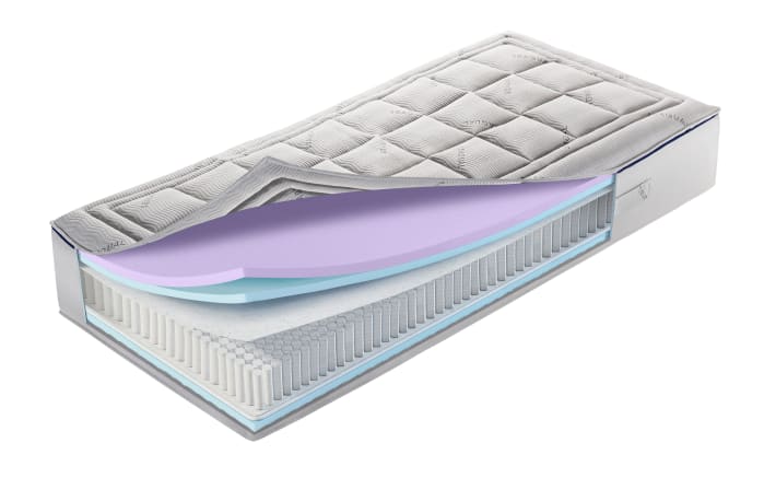 Matratze 4092 mit 7Zonen Taschenfederkern, randlos mit