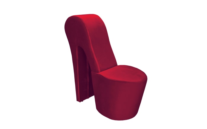 Sessel Schuh, rot-01