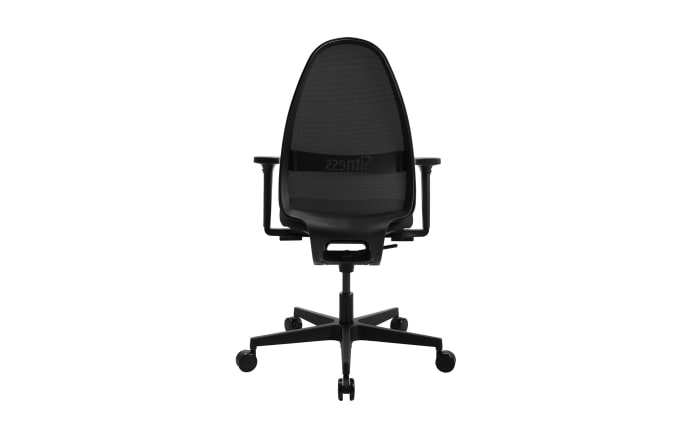 Bürostuhl Sitness Art, Bezug schwarz, Kunststofffußkreuz schwarz-04