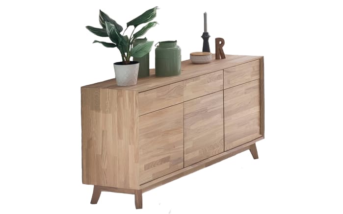 Sideboard Numero Uno in Eiche bianco online bei Hardeck kaufen