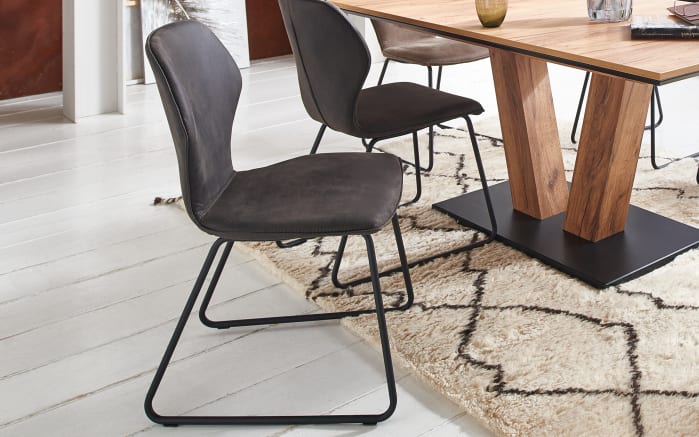 Design-Stuhl in anthrazit online bei Hardeck kaufen