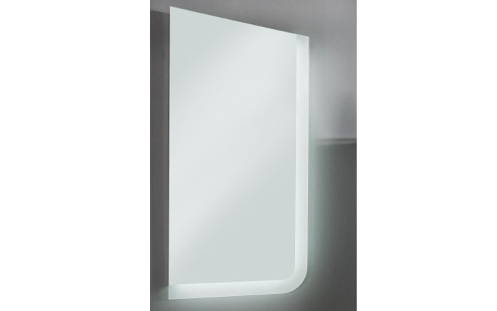Spiegelpaneel 3010.1 in aluminium matt, inklusive LED-Beleuchtung-01