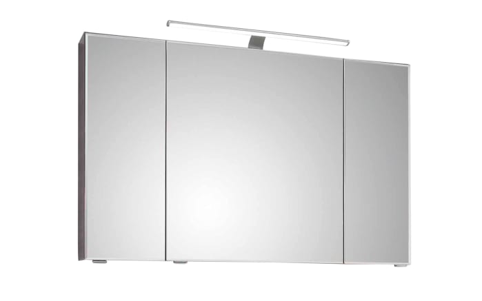 Spiegelschrank Solitaire 6110 In Sangallo Grau Optik Online Bei