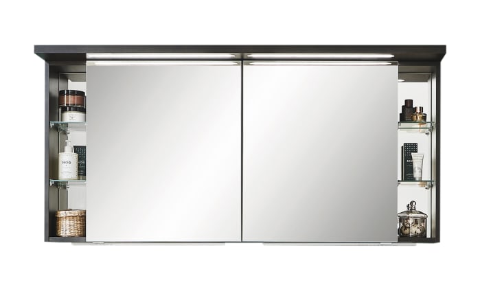 Spiegelschrank Unique in Stahl dunkelfarbig-01