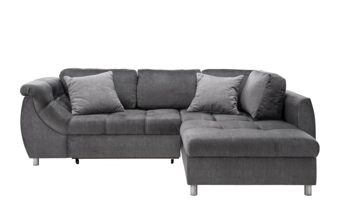 Wohnlandschaft Agira, grau, inkl. Liegefunktion Ottomane rechts-01