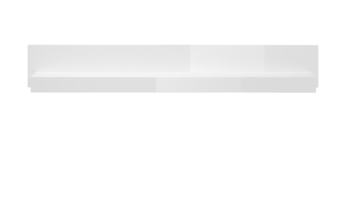 Wandboard Carat in weiß Hochglanz-01