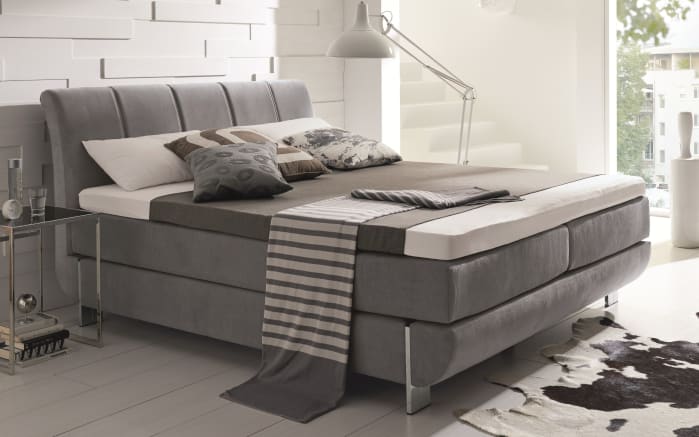 Boxspringbett Ronda In Anthrazit Online Bei Hardeck Kaufen