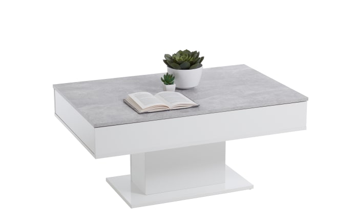 Couchtisch Avola 2 In Beton Optikweiß Online Bei Hardeck Kaufen